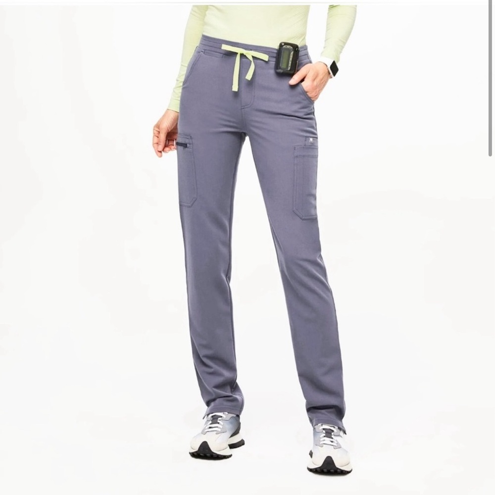 Women’s Figs high waisted Yola in Space navy/gray XS
